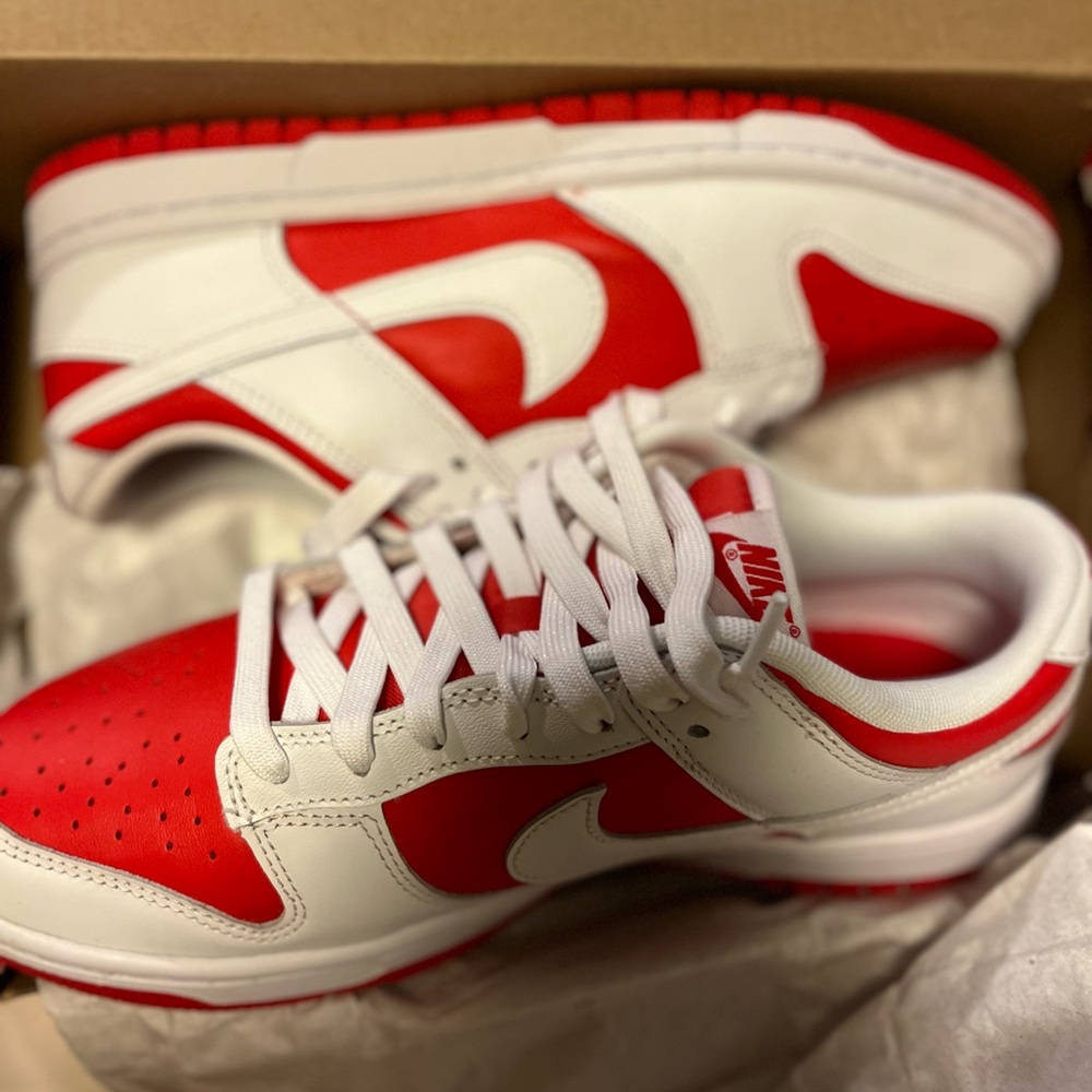 Nike Dunk Low Retro 'Championship Red'